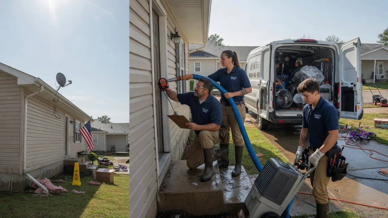 Ceiling Water Damage Restoration in Eldridge, MO near me